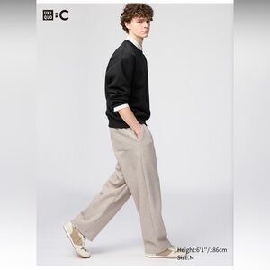 NWOT Uniqlo Men’s Large Wide Sweatpants